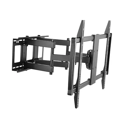 X-Large Heavy-duty Full Motion Curved & Flat Panel TV Wall Mount For most 60"-100" curved & flat panel TVs
