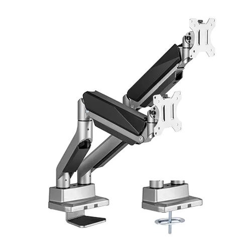 Economy Heavy-Duty Dual-Monitor Gas Spring Monitor Arm
