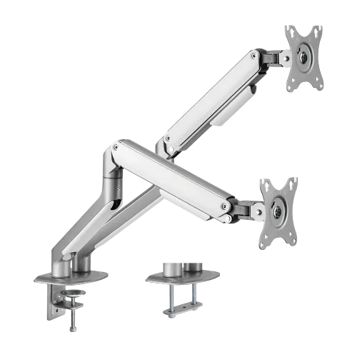 Dual Monitor Economical Spring-Assisted Monitor Arm