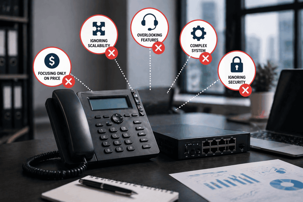 Common Mistakes Businesses Make When Choosing a Business Phone System