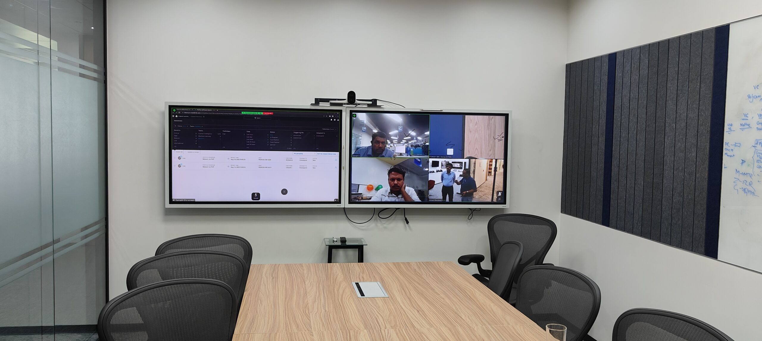 Yealink MeetingBoard MTR rollout at semiconductor R&D Bangalore