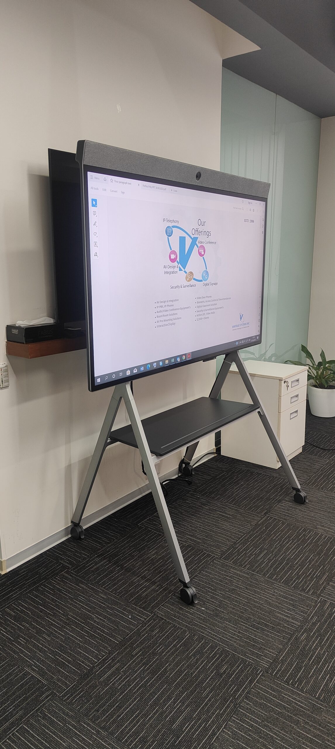 Semiconductor R&D AV install