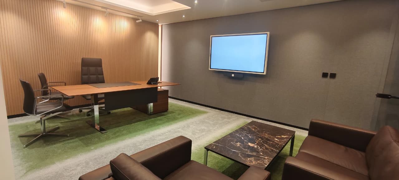 Chairman office with Samsung Flip