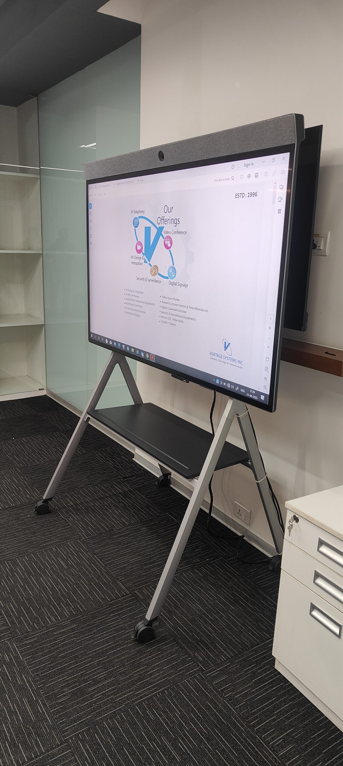 Semiconductor R&D AV install