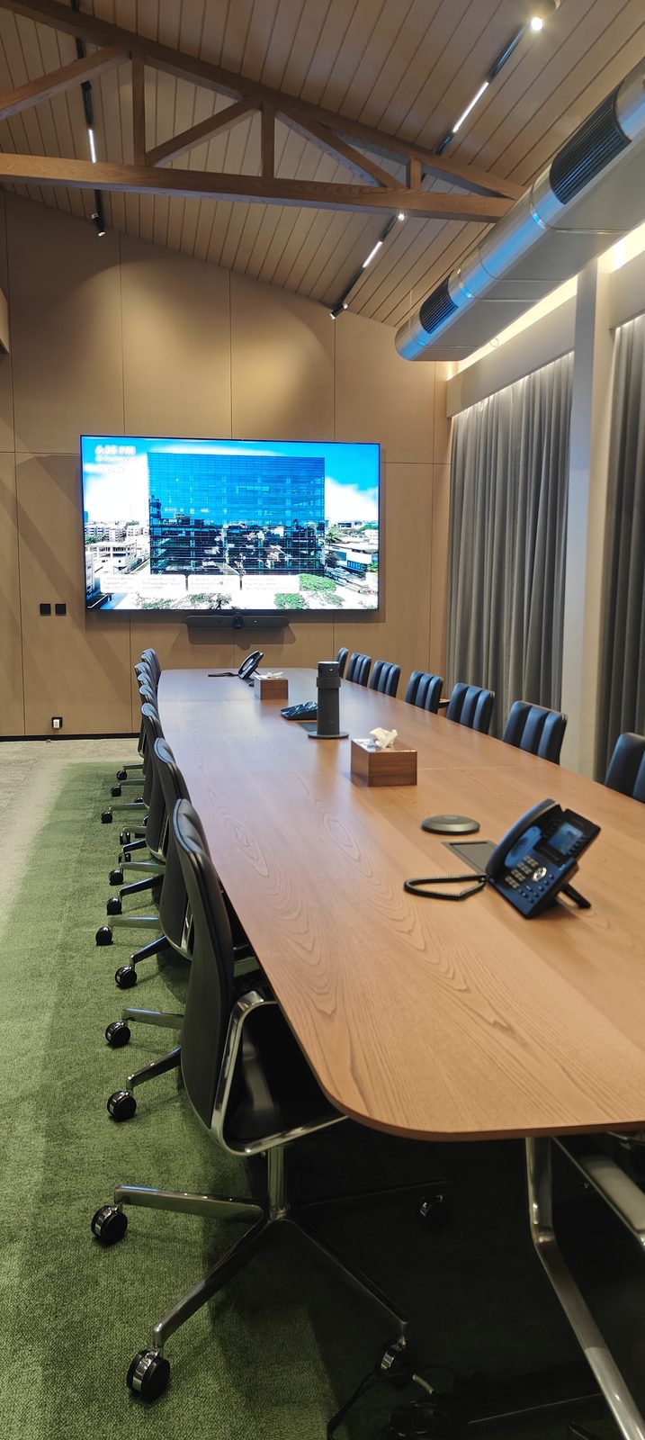 Boardroom wide angle