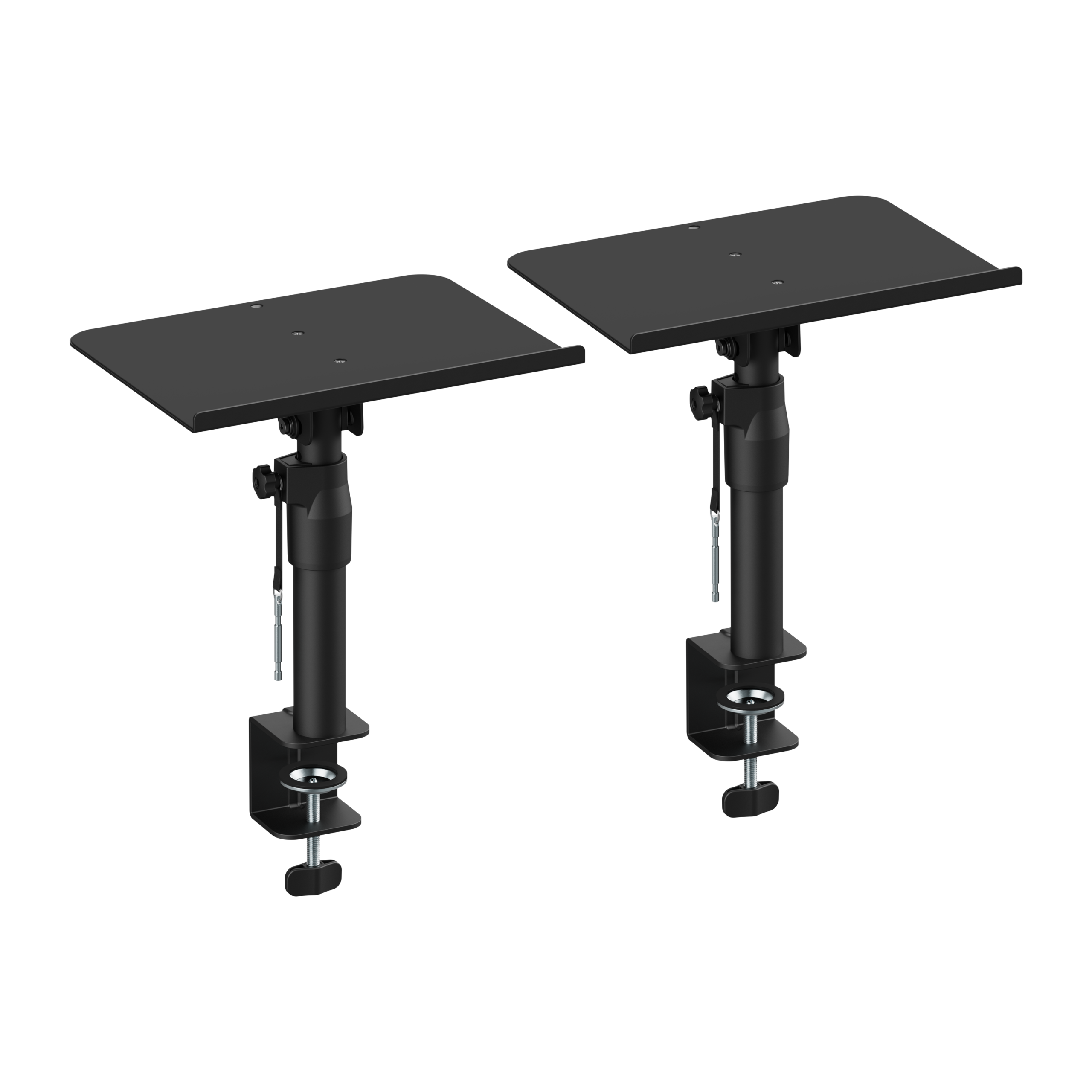 Clamp-on Speaker Stand Pair