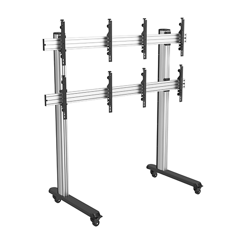 Four Screen Video Wall Stand