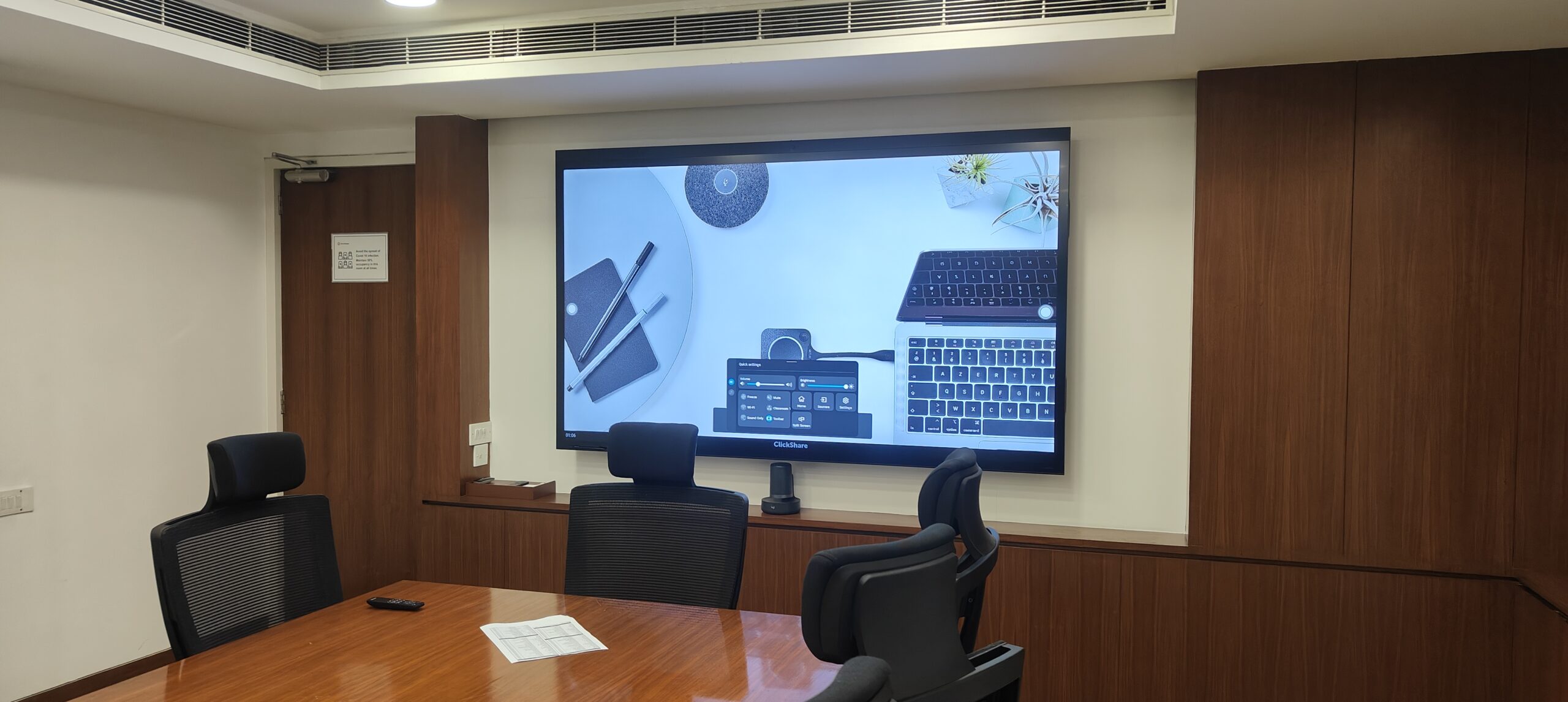 Newline TT-6522S 4K interactive panel install