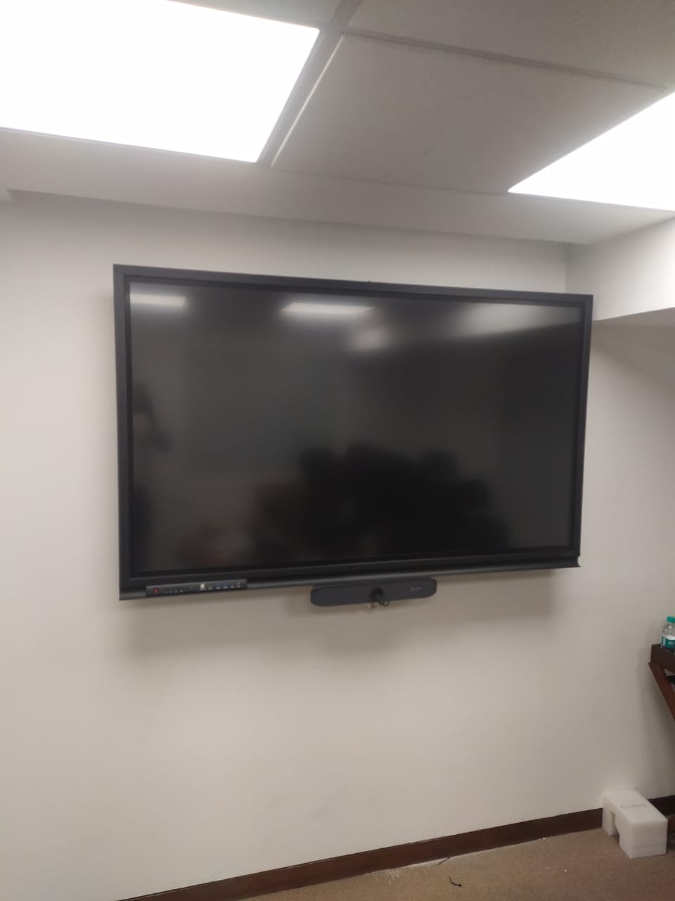 Design review room 65 inch interactive display